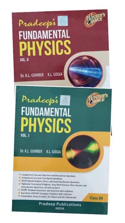 Pradeep’s FUNDAMENTAL PHYSICS VOL 1 & 2 CLASS 12TH (2025-2026) 43rd Edition